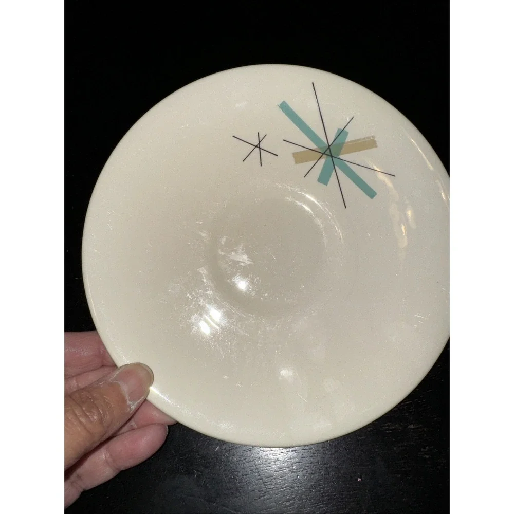 MCM  Salem North Star Atomic‎ Starburst Aqua 6 1/4